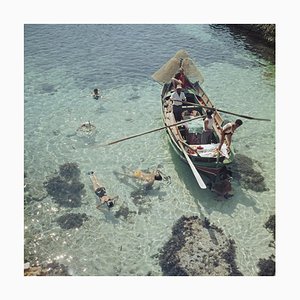 Slim Aarons, Snorkelling in the Shallows, Estate Stamped Photographic Print, 1959 / 2020s