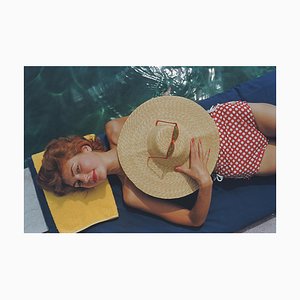 Slim Aarons, Sunbathing in Burgenstock, Estate Stamped Photographic Print, 1955 / 2020s