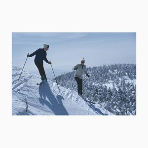 Lámina fotográfica Slim Aarons, Skiers at Sugarbush, Estate, años 60/2020