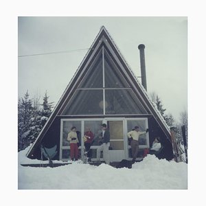 Lámina fotográfica Slim Aarons, On the Slopes in Stowe, Estate, 1962/2020