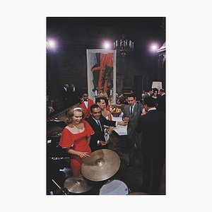 Slim Aarons, Party at the Playboy Mansion, Estate Stamped Photographic Print, 1961 / 2020s