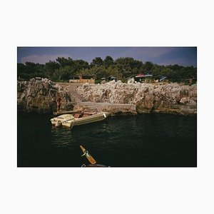 Slim Aarons, Remolcador en Hotel Du Cap-Eden-Roc, Lámina fotográfica estampada Estate, 1969/2020
