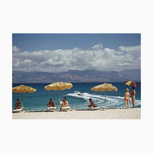 Slim Aarons, Private Island, Philippines, Impression photographique estampillée Estate, 1973 / 2020