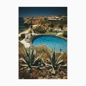 Slim Aarons, Algarve Hotel Pool, Estate Stamped Photographic Print, 1970 / 2020s