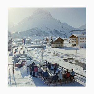 Slim Aarons, Lech Ice Bar, Estate Stamped Photographic Print, 1960 / 2020s