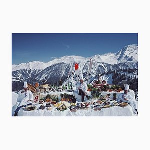 Slim Aarons, Moutain Buffet, Estate Stamped Fotodruck, 1987 / 2020er