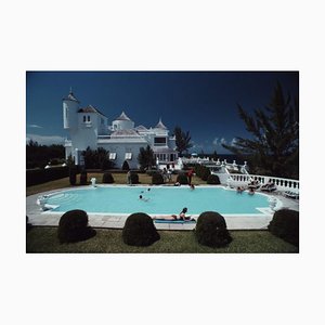 Slim Aarons, Earl Levys Castle, Impression photographique estampillée Estate, 1993 / 2020