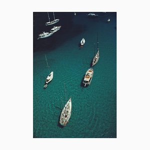 Slim Aarons, Blue Seas, Impression photographique estampillée Estate, 1984 / 2020