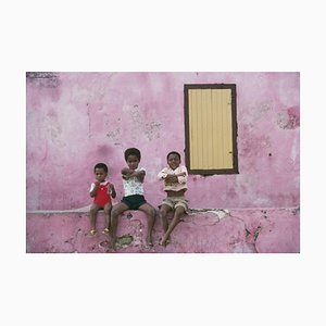 Slim Aarons, Curaçao Children, Impression photographique estampillée Estate, 1979 / 2020