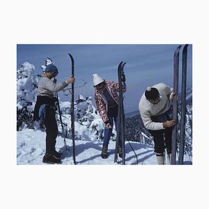 Slim Aarons, On the Slopes of Sugarbush, Estate Stamped Photographic Print, 1960 / 2020s