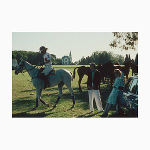 Slim Aarons, Polo People, Estate Stamped Photographic Print, 1990 / 2020s