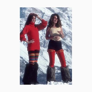 Slim Aarons, Winter Wear, Estate Stamped Photographic Print, 1976 / 2020s
