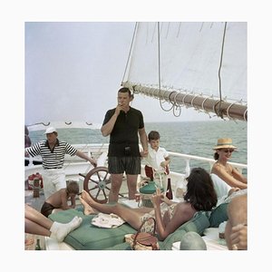 Slim Aarons, Black Pearl Trippers, Impression photographique estampillée Estate, 1960 / 2020