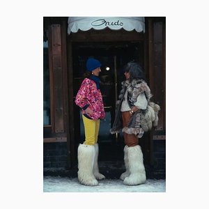Lámina fotográfica Slim Aarons, Cortina Dampezzo, Estate, 1982/2020
