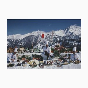 Slim Aarons, Culinary Heights, Estate Stamped Photographic Print, 1987 / 2020s