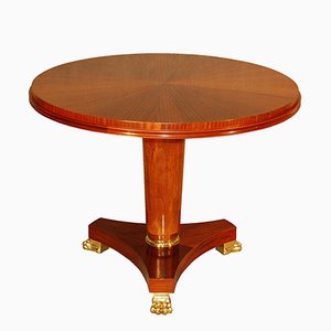 Pedestal Table with Claw Feet, 1940s