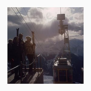 Slim Aarons, Ski alpin, Impression photographique estampillée Estate, 1964 / 2020