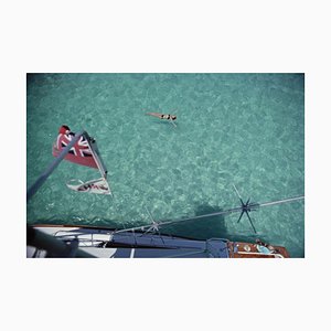 Slim Aarons, Swimming in Bermuda, Impresión fotográfica estatal, 1977/2020