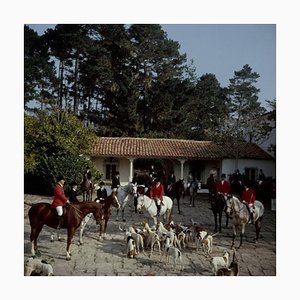 Lámina fotográfica Slim Aarons, Pebble Beach Hunt, Estate, 1976/2020