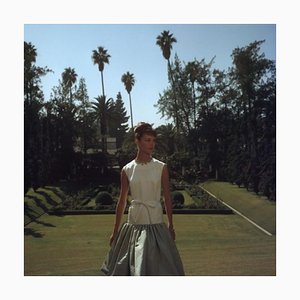 Slim Aarons, vestido de dos tonos, impresión fotográfica del estado, 1956/2020