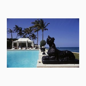 Lámina fotográfica Slim Aarons, Poolside Luncheon, Estate, 1968/2020