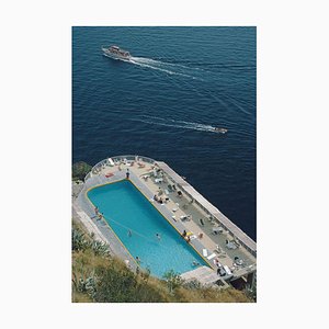 Slim Aarons, Belvedere Pool, Estate Stamped Photographic Print, 1984 / 2020s
