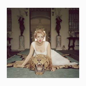 Slim Aarons, Beauty and the Beast, Estate Stamped Photographic Print, 1959 / 2020s