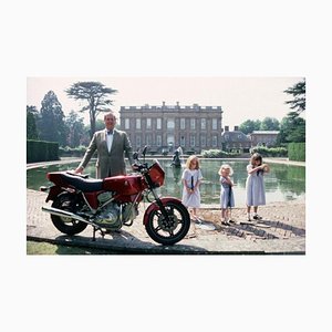 Slim Aarons, Motorcycling Lord, Estate Stamped Photographic Print, 1990 / 2020s