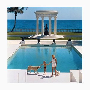 Slim Aarons, Nice Pool, Estate Stamped Photographic Print, 1955 / 2020s