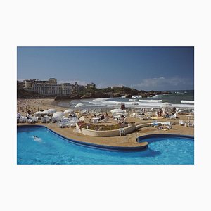 Slim Aarons, Hotel Du Palais Biarritz, Estate Stamped Photographic Print, 1985 / 2020s