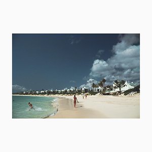 Slim Aarons, Anguilla Beach Resort, Estate Stamped Photographic Print, 1992 / 2020s