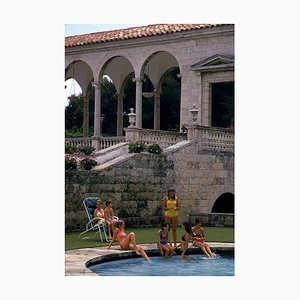 Slim Aarons, Hotel Pool, Impression Photo Estampillée Estate, 1970 / 2020