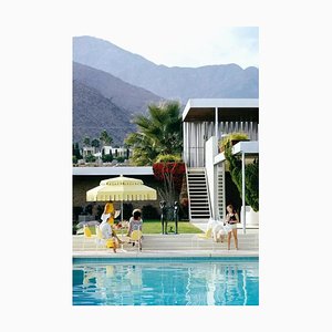 Slim Aarons, At the Linsk House, Estate Stamped Photographic Print, 1970 / 2020s