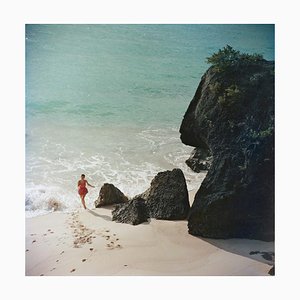 Slim Aarons, Bermuda Beach, Estate Stamped Photographic Print, 1957 / 2020s