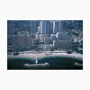 Slim Aarons, Birds Eye Monte Carlo, Estate Stamped Fotodruck, 1981/2020er