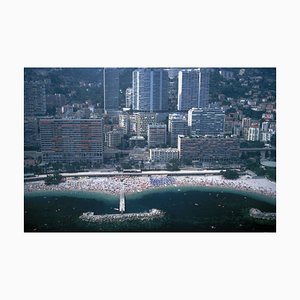 Slim Aarons, Birds Eye Monte Carlo, Impression photographique estampillée Estate, 1981 / années 2020