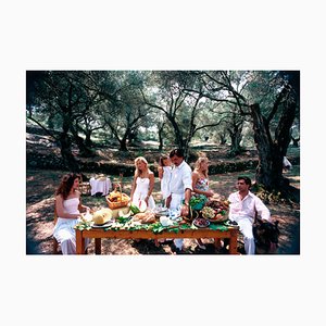 Lámina fotográfica Slim Aarons, Corfu Picnic, Estate, 1987/2020