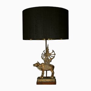 Lampe de Bureau Shiva en Bronze