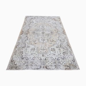Vintage Hand Knotted Muted Rug, 1960