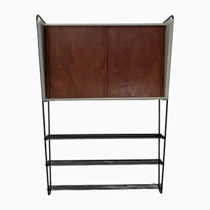 Shelf in Metal and Wood, 1970s
