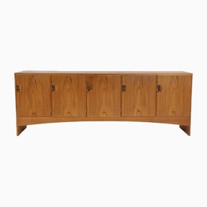 Credenza in teak di Harry Ostergaard per Randers Möbelfabrik, anni '60