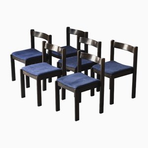 Belgian Dining Chairs, 1970s, Set of 6