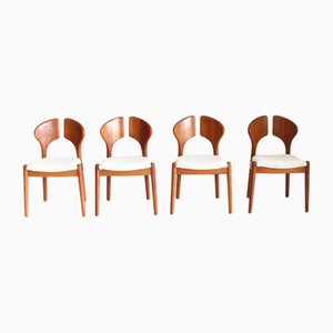 Vintage Danish Dining Chairs by Schou Andersens Mobelfabrik, 1960s, Set of 4