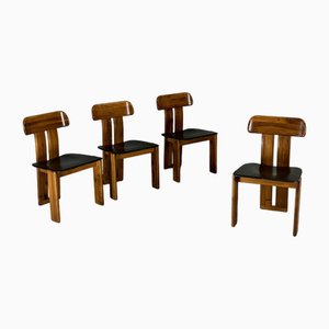 Sapporo Chairs by Mario Marenco for Mobilgirgi, 1970s, Set of 4