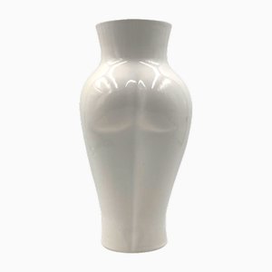 Vintage Ceramic Woman Vase, 1980s