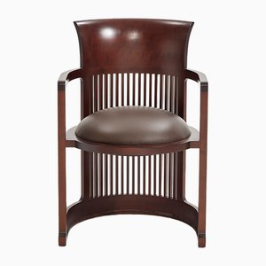 Barrel Chair by Frank Lloyd Wright for Cassina, 1990s