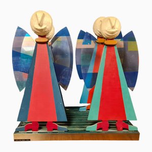 Anna de Rossi, Moderne Skulptur, 1981, Mixed Media