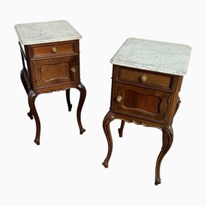 French Bedside Tables, 1880, Set of 2