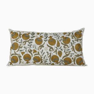 Housse de Coussin Suzani à Motif Floral Traditionnel Ouzbek, 2010s