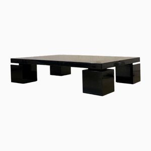 Mesa de centro italiana lacada de Cidue, años 70
